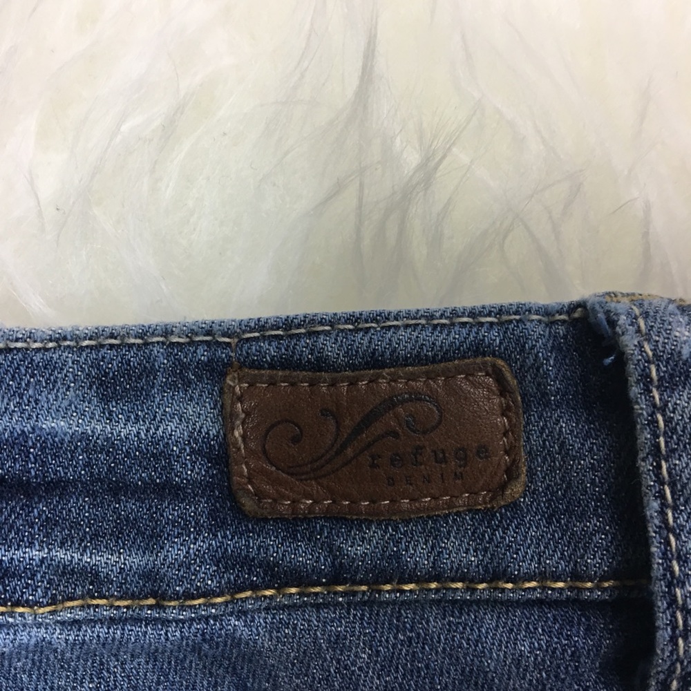 🦄Refuge skinny jean distressed sz 3L JR women 25 - Picture 8 of 8